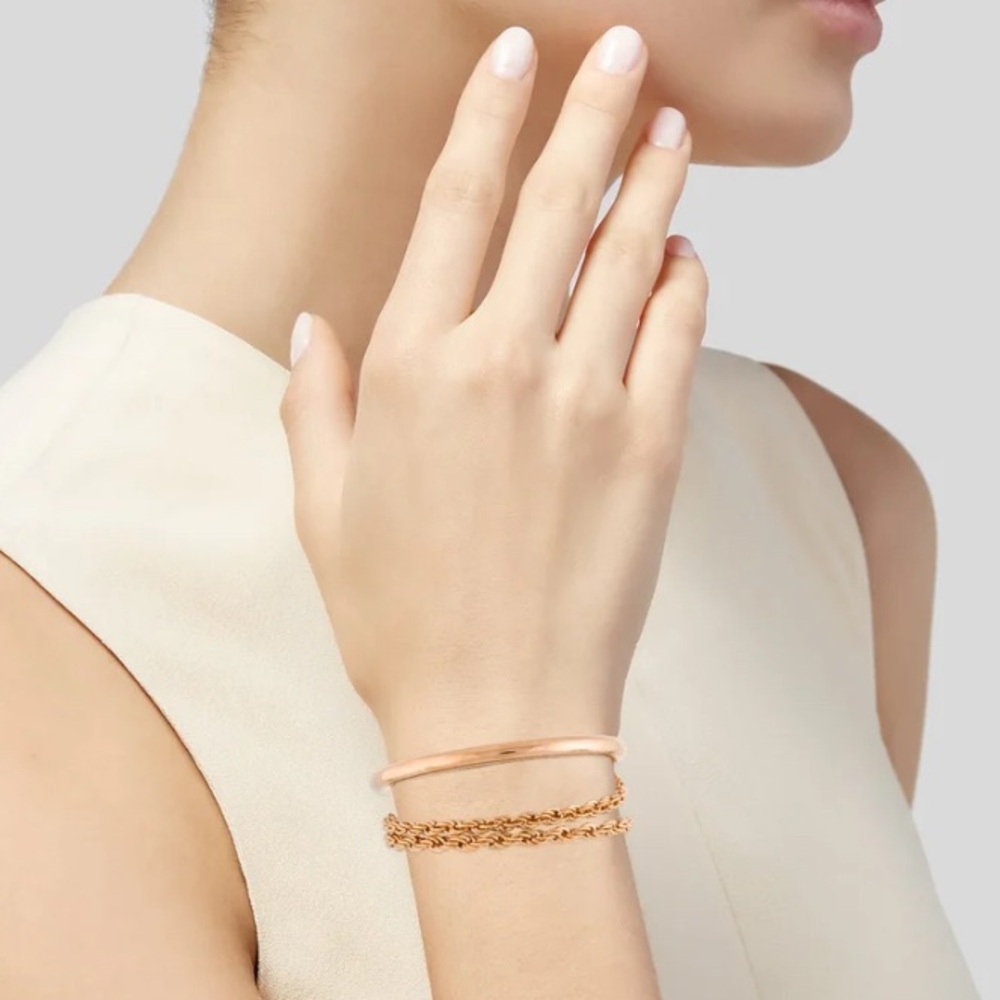 Vita Fede Elegant Rose Gold-Tone Bracelet XS - Picture 6 of 7